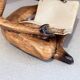 Carving Wooden Sculptures Book End, Decorative Figurine of Book Holder
