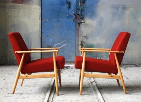 Red vintage from the 60s Chair