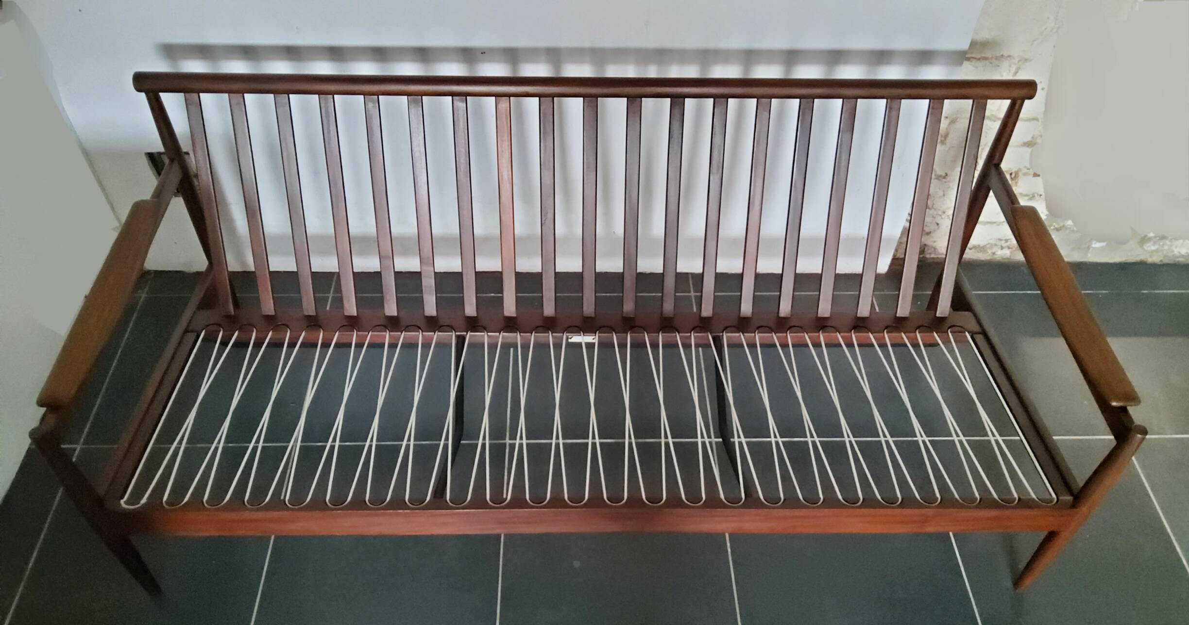 Teak sofa by Jos de Mey for Luxus