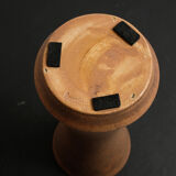 Vintage diabolo vase signed Accolay 1960's