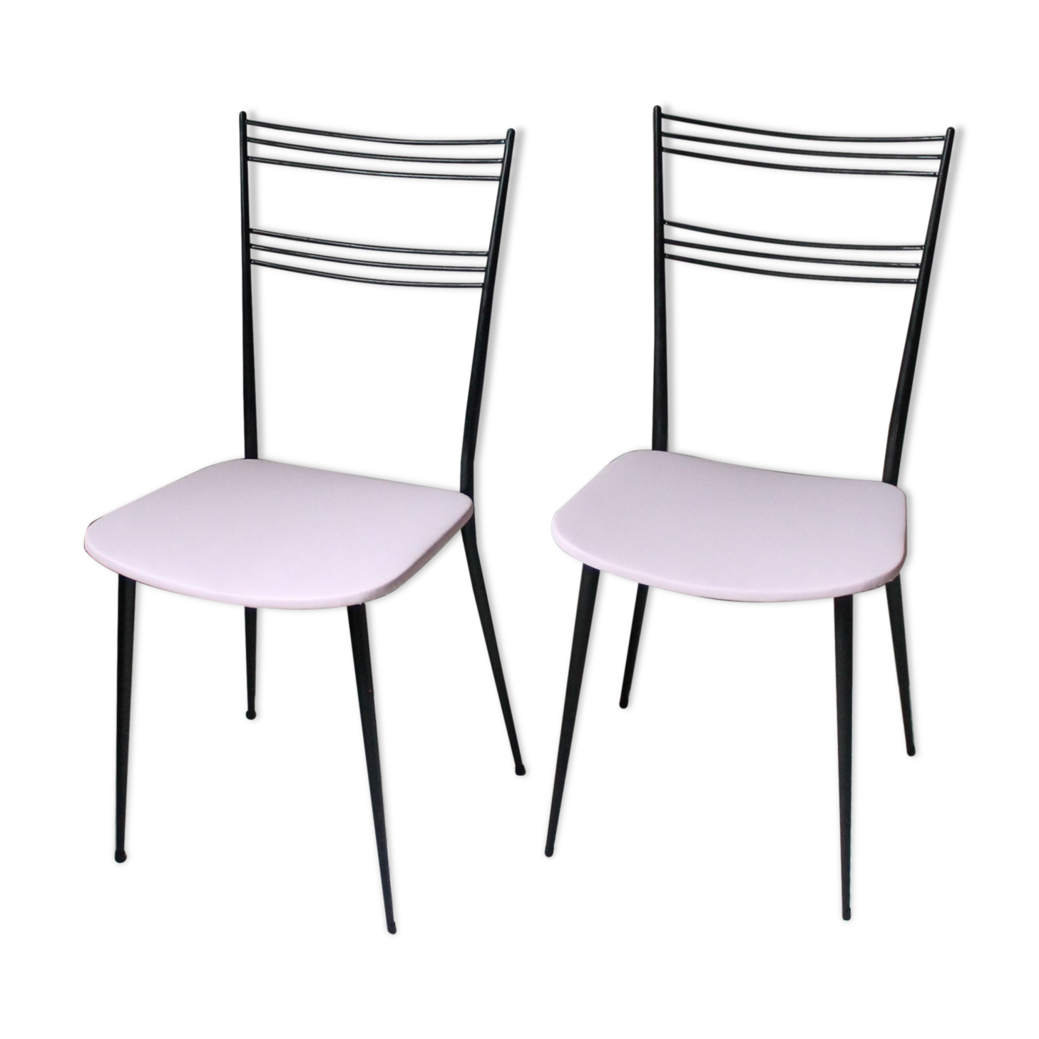 Paire de chaises vintage
