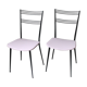 Paire de chaises vintage