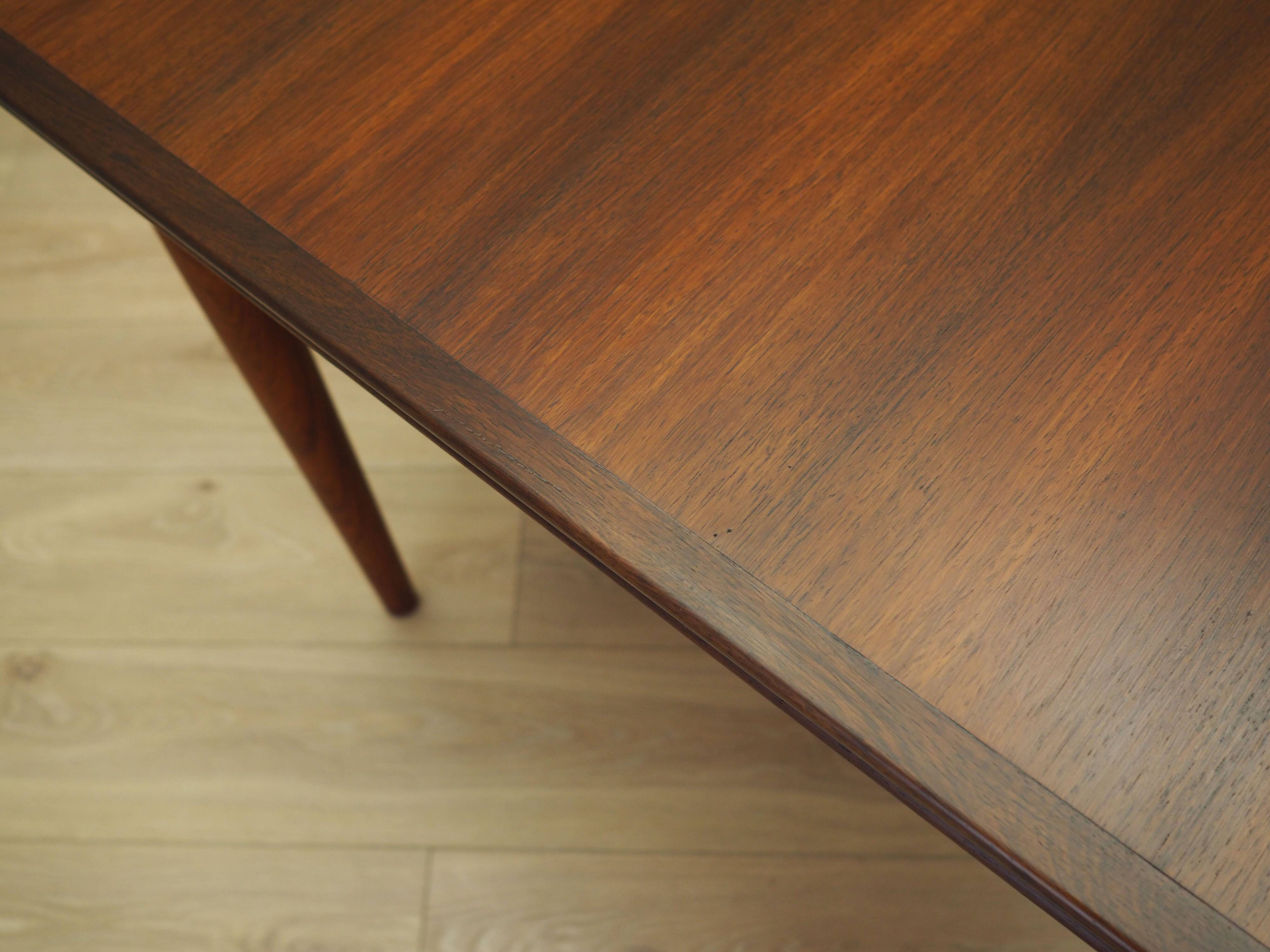 Rosewood table, Danish design, 1970s, production: Denmark