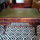 Bureau acajou cuir anglais