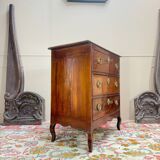 Louis XV Mahogany Chest of Drawers, 18th Century