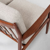 2-seater sofa design Sven Age Eriksen published by Glostrup 1960s.