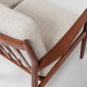 2-seater sofa design Sven Age Eriksen published by Glostrup 1960s.