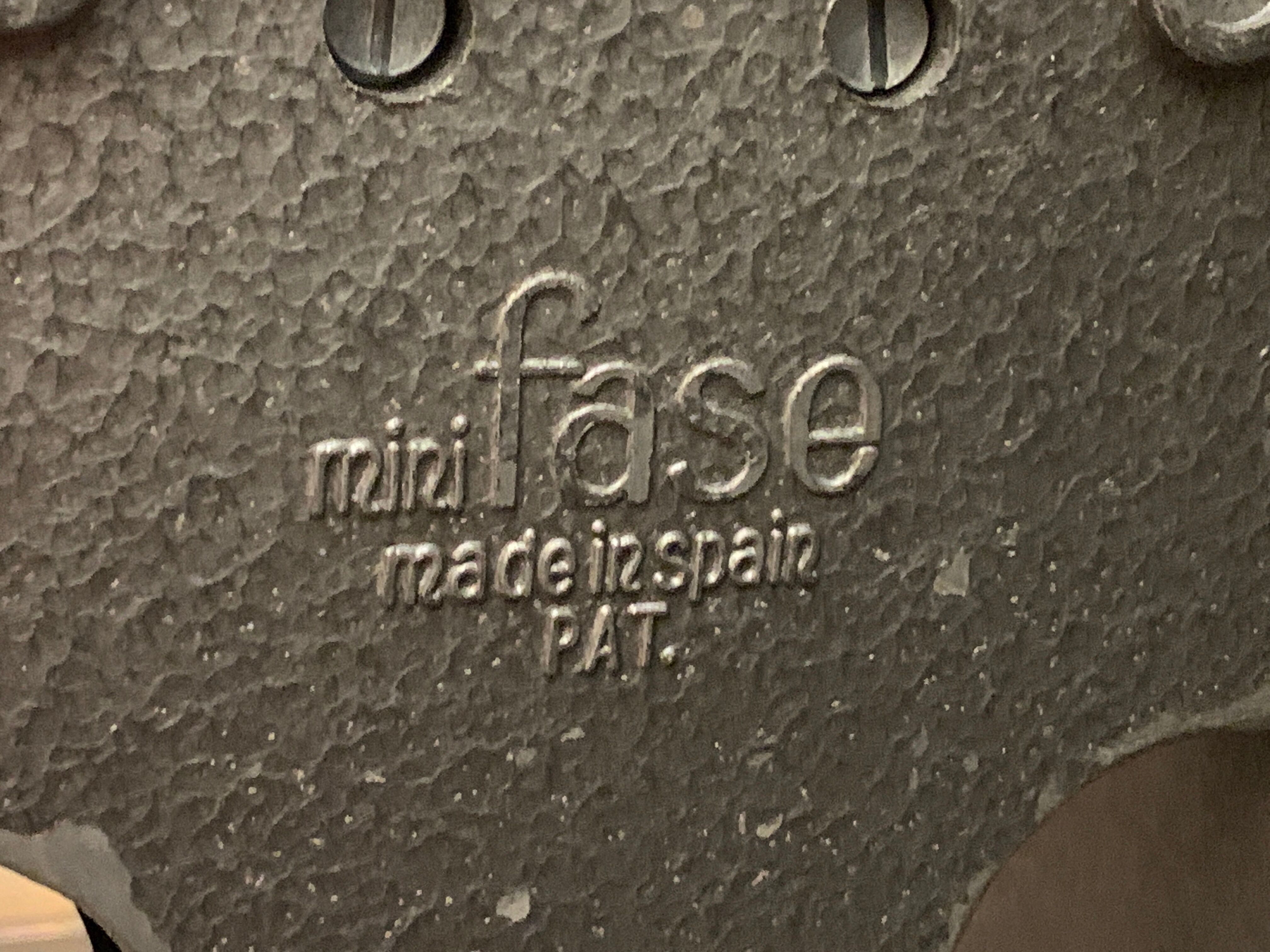 Adjustable Fase lamp, model Mini Fase in black metal, 1960