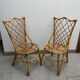 Bamboo chairs 60s 70s