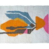 Colorful Berber carpet 258x149 cm