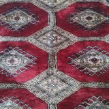 Bukhara-samarkand rug 188 x 126 cm clean tbe