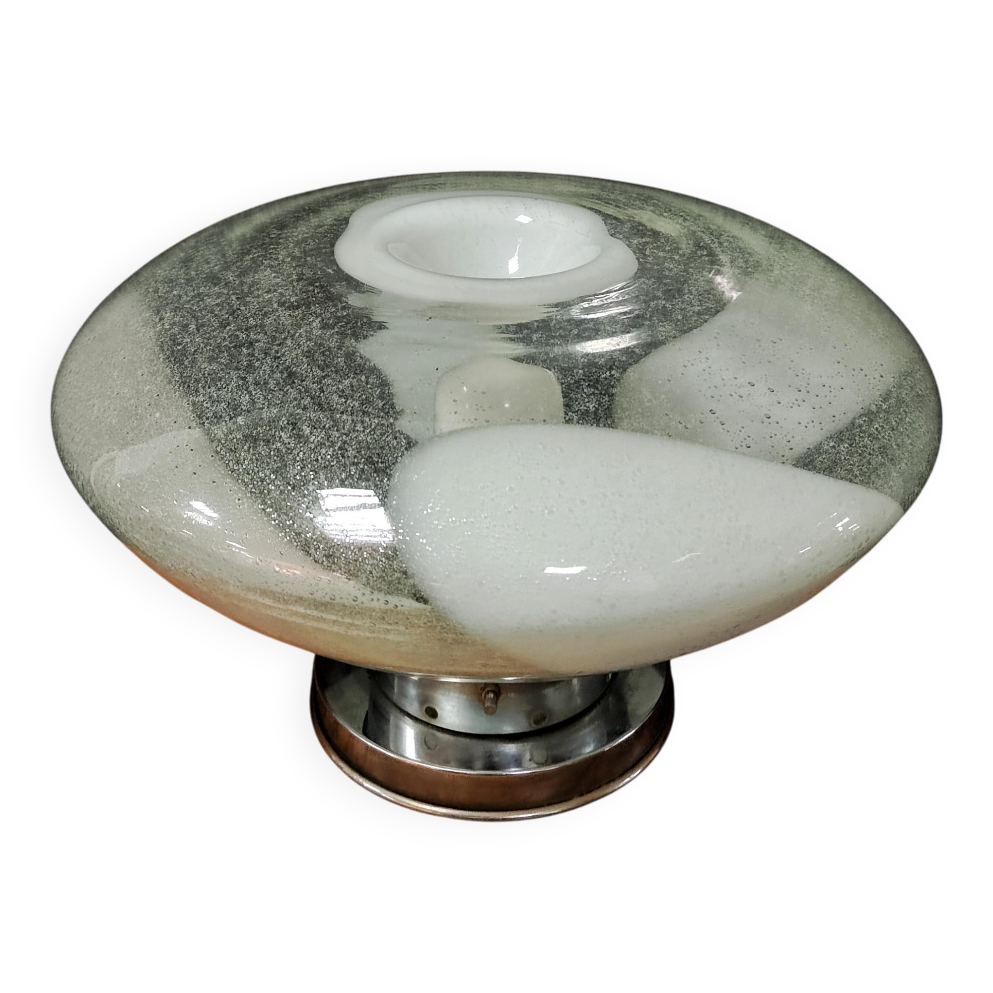 Murano glass table lamp by Carlo Nason, 1970s