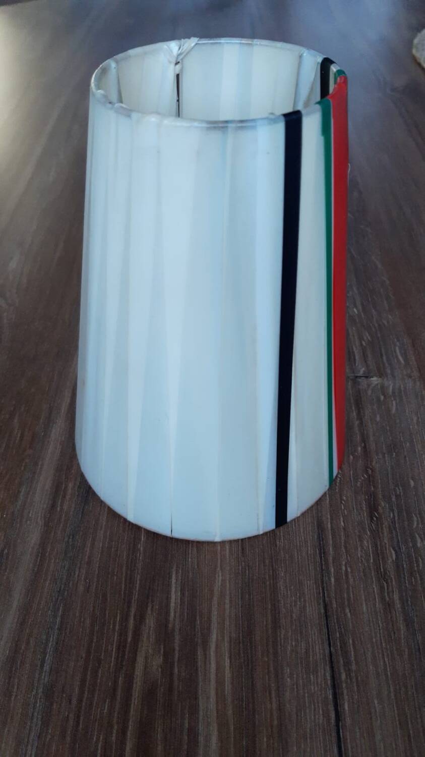 Mid-century design ceramic wall lamp circa 1950