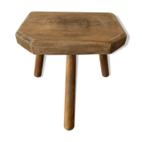 Wooden tripod stool