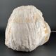 Large brutalist table lamp - alabaster - 1970s - vintage - made in Italy