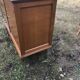 Commode vintage pieds compas