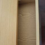 Vintage wooden bedside table