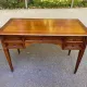 Roche Bobois desk in solid cherry wood in Louis XVI style with pull-outs.