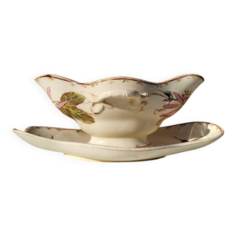 Saucière Oiseaux-Mouches Gien 1875