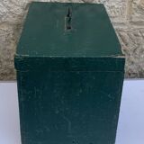 Caisse a outils vert sapin en bois