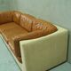 Canapé modulaire en cuir patchwork italien années 1970