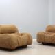 Pair of armchairs by Giuseppe Rossi di Albizzate, 1970s