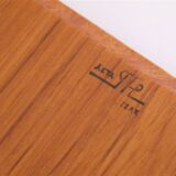 Plateau vintage scandinave en teck 1960