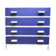 Chest of drawers with 4 drawers