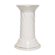 White ceramic chandelier from the mid-20th century, France, 1960s.
