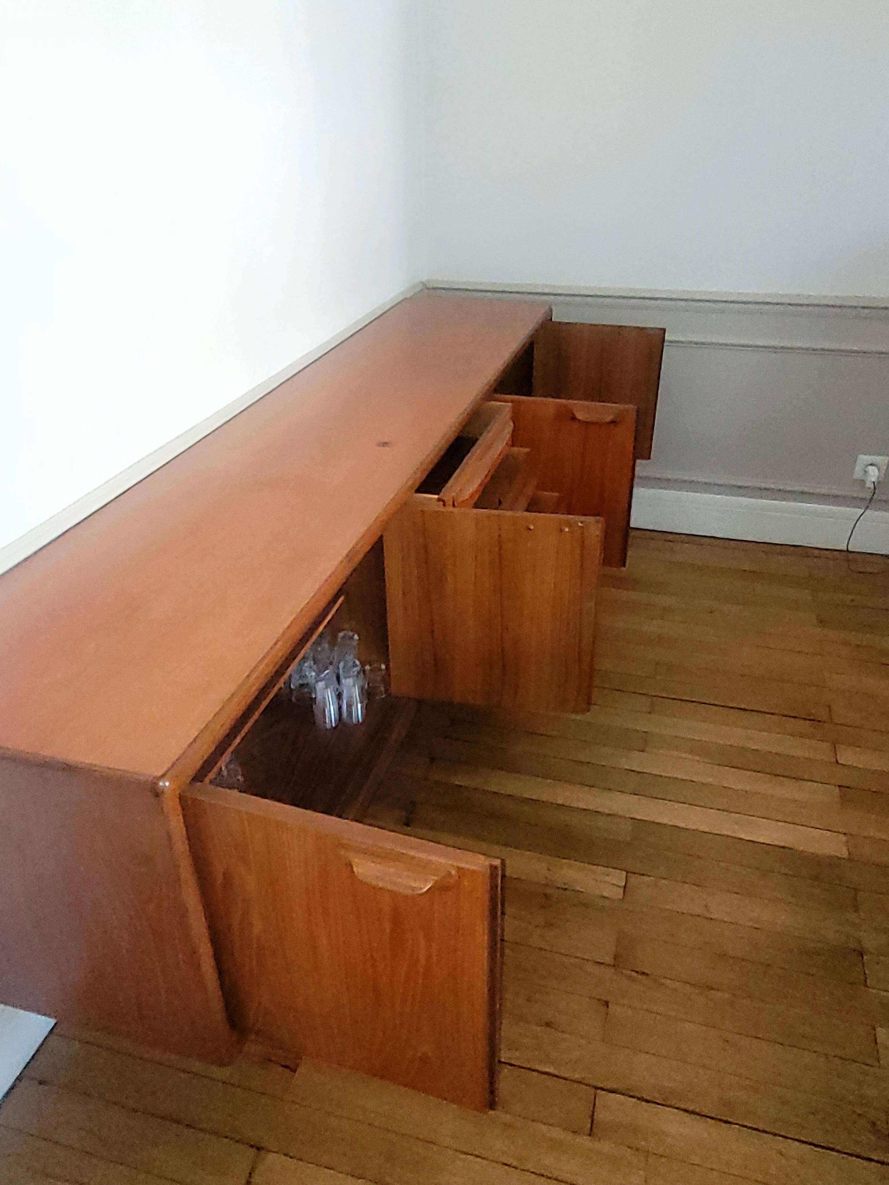 Vintage scandinavian enfilade