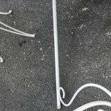 Old wrought iron garden furniture