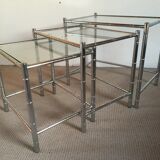 3 tables gigognes vintage