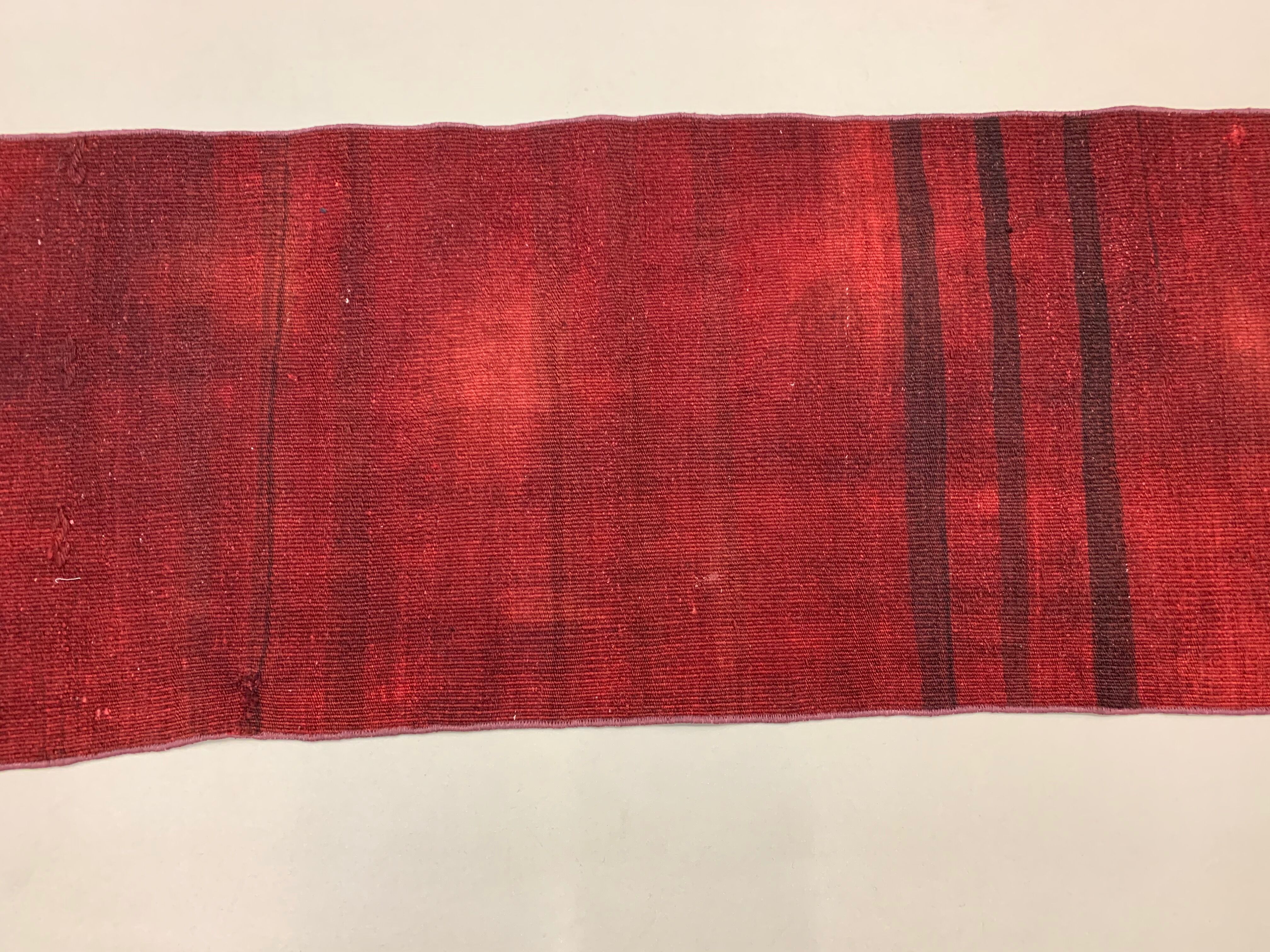 Old Turkish narrow Kilim Runner 310x54 cm