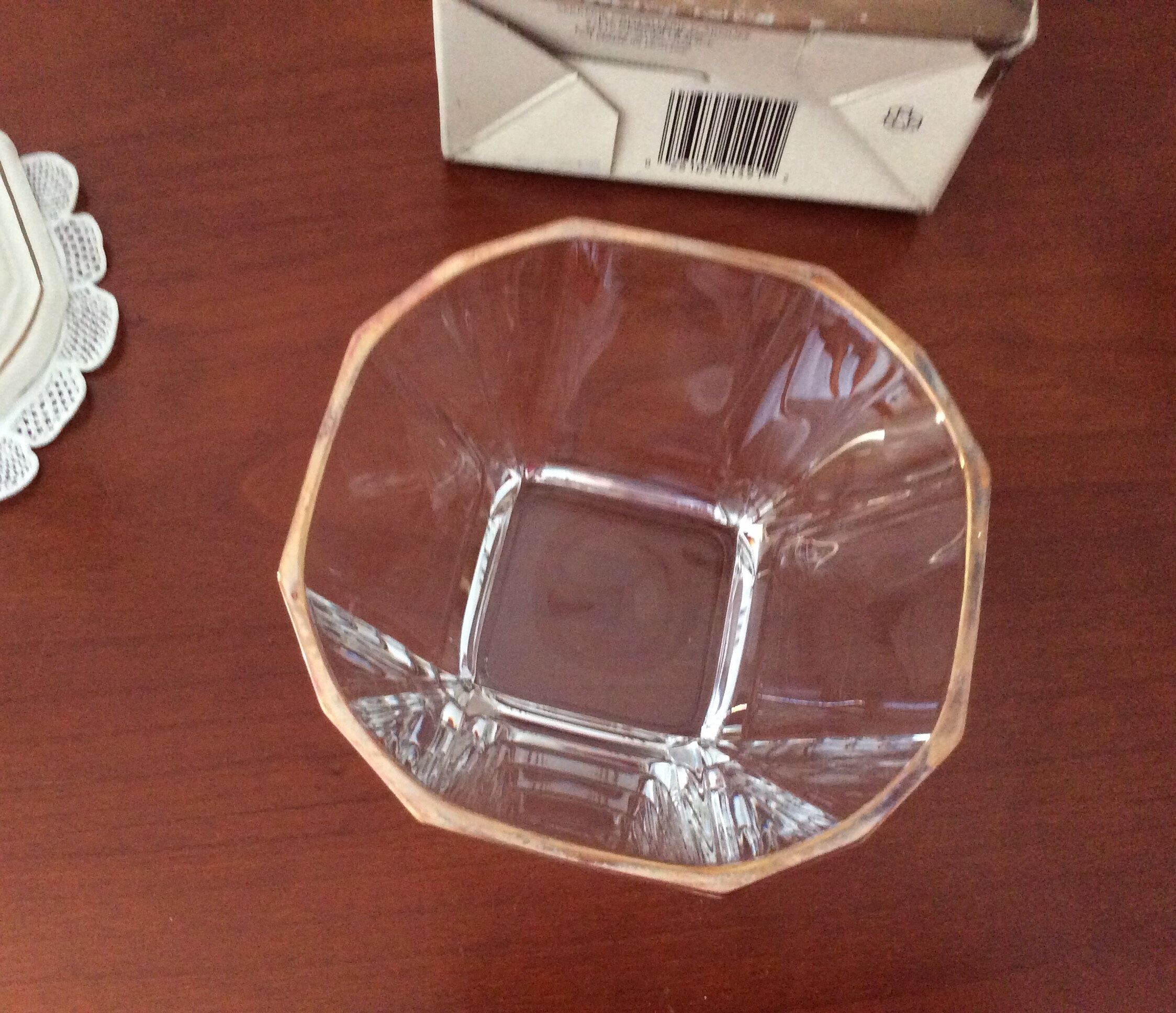 Bowl cup jg durand et cie cristallerie d'arques