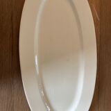 Very large oval dish montereau
