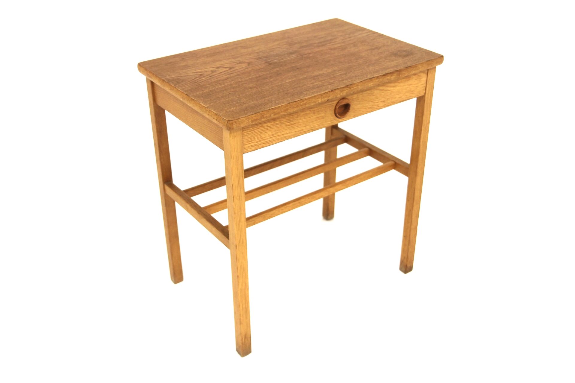 Oak bedside table, Sweden, 1960