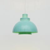Blue Minisol pendant lamp by L. Kewo for Nordisk Solar, 1960s