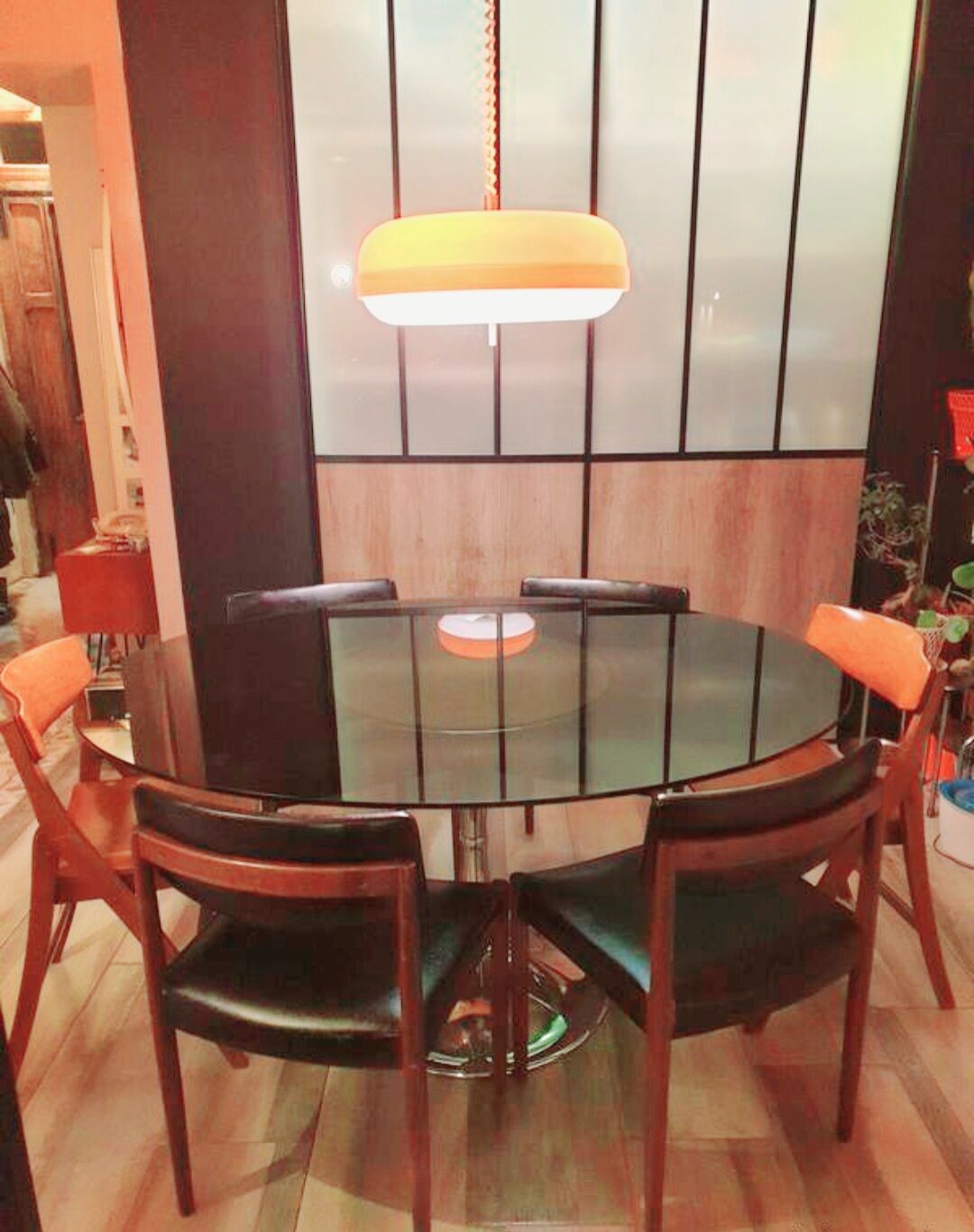 Lot 4 Scandinavian chairs Zetel Behaagt vintage 70s