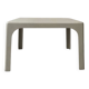 Prisunic off-white square coffee table, 1970s design