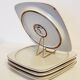 Olivier Roy Vallauris - 4 flat plates in vintage ceramic 1972