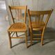 Pair of 1960s bistro chairs