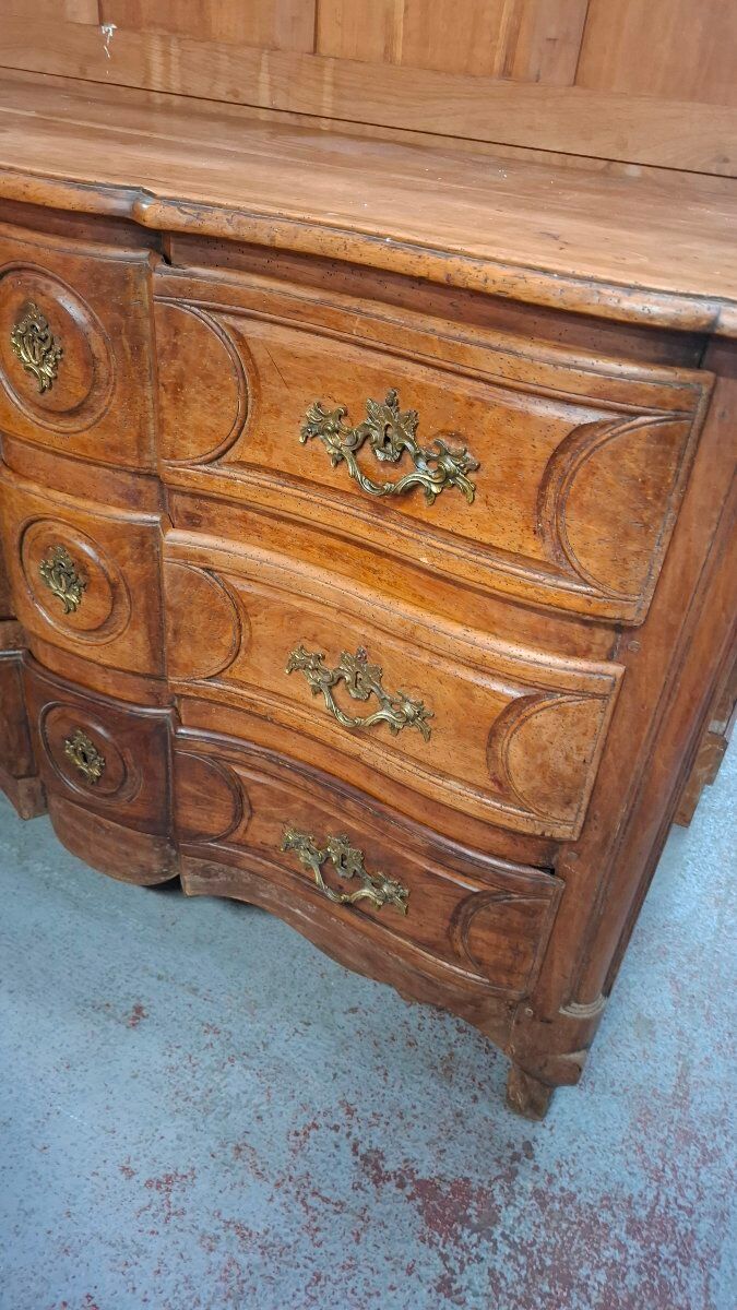 Commode XVIII en noyer