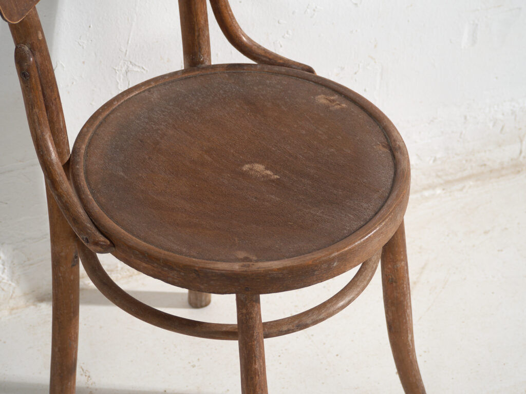 Pair of antique bentwood chairs in Thonet style – Central Europe, circa 1920