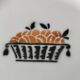 vintage Badonviller round dish