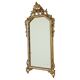 Classic Italian Gilt Crested Mirror by La Barge, 100 cm