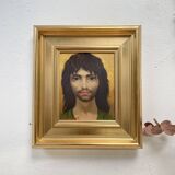 Oil portrait painting 'LE VAGABOND', after Anatola SOUNGOUROFF, circa 1977.