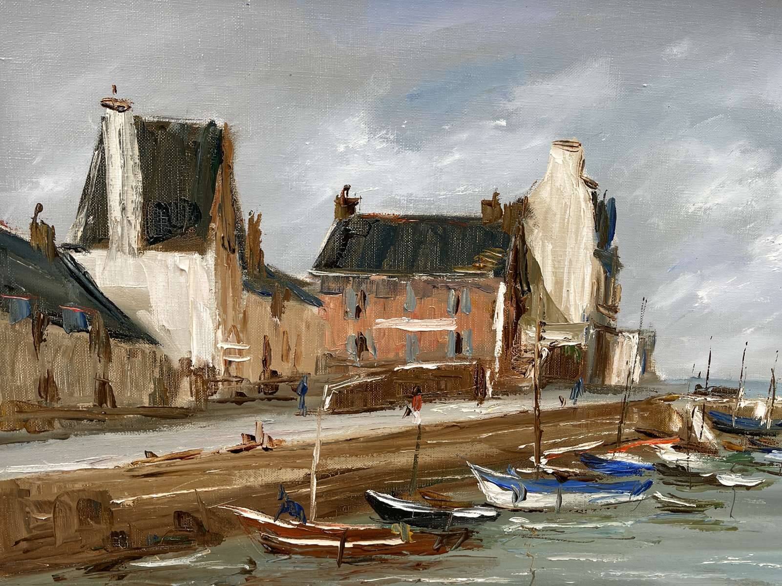 Oil on canvas by Etienne Bellan (1922-2000)