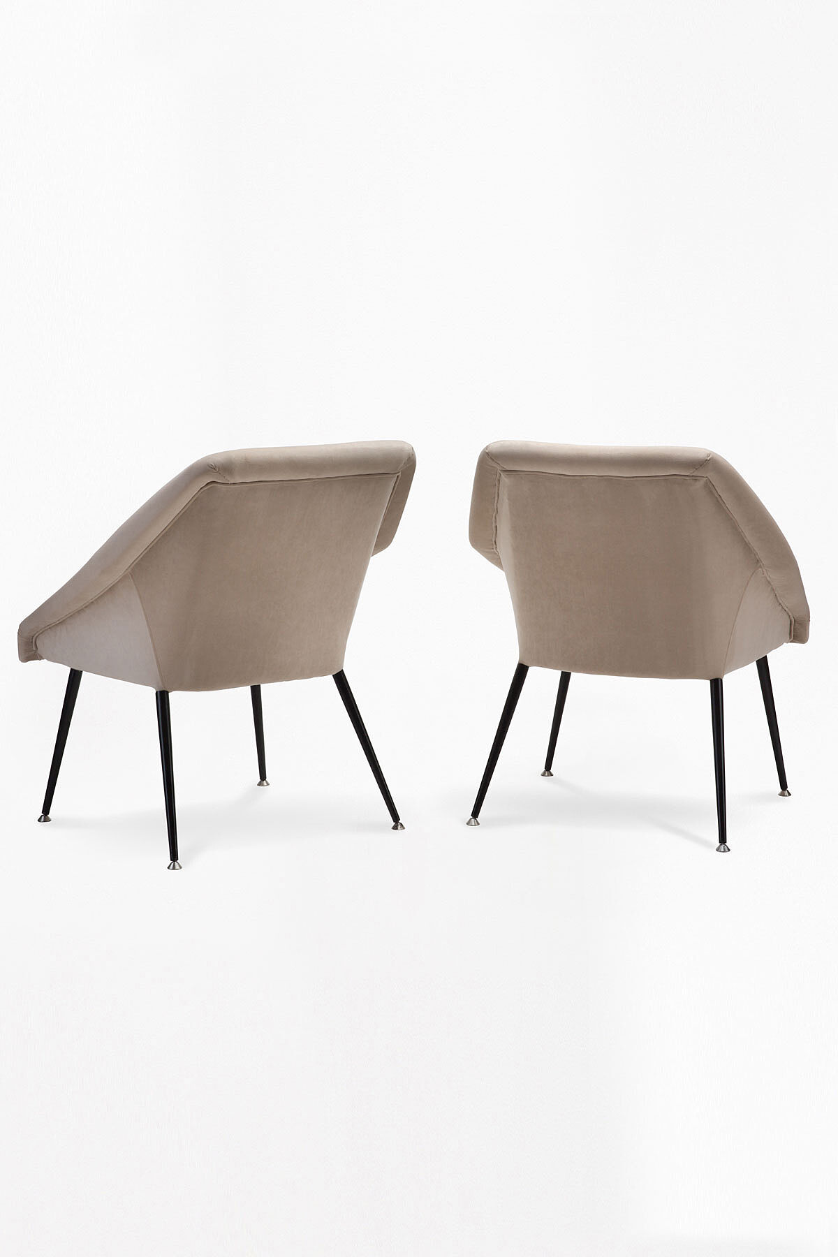 Pair of EWA upholstered armchairs from 1960/1970