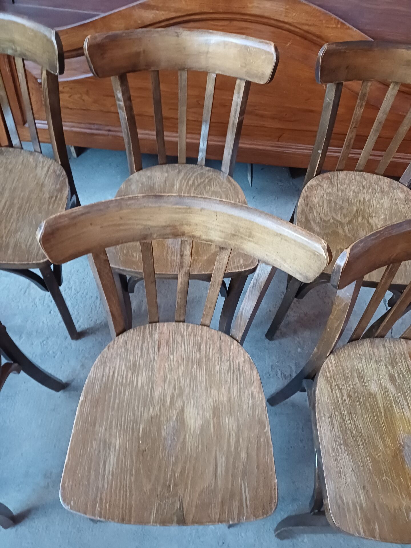 Lot de 6 chaises bistrot 