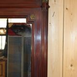 Large Louis XVI Style Mahogany Mirror